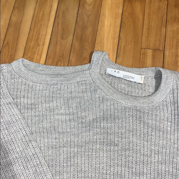 IRO “Sane” Sweater In Pearl Grey Size Medium - Picture 9 of 13